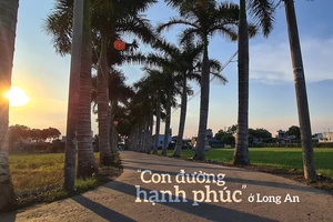 “Con đường hạnh phúc” ở Long An