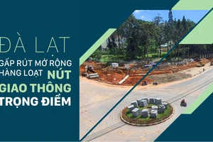 Đà Lạt gấp rút mở rộng hàng loạt nút giao thông trọng điểm