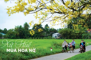 Xứ Huế mùa hoa nở