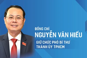 Đồng chí Nguyễn Văn Hiếu giữ chức Phó Bí thư Thành ủy TPHCM