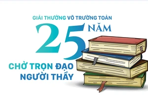 Giải thưởng Võ Trường Toản: 25 năm chở trọn đạo người Thầy