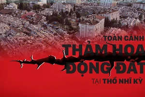 Toàn cảnh thảm họa động đất tại Thổ Nhĩ Kỳ