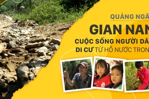 Quảng Ngãi: Gian nan cuộc sống người dân di cư từ hồ Nước Trong