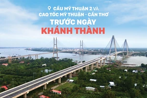 Cầu Mỹ Thuận 2 và cao tốc Mỹ Thuận - Cần Thơ trước ngày khánh thành