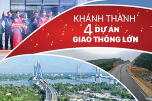 Khánh thành 4 dự án giao thông lớn