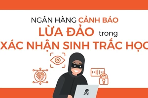 Ngân hàng cảnh báo lừa đảo trong xác nhận sinh trắc học