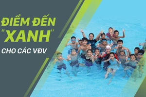 Điểm đến "xanh" cho các vận động viên