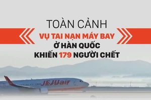 Toàn cảnh vụ tai nạn máy bay ở Hàn Quốc khiến 179 người chết