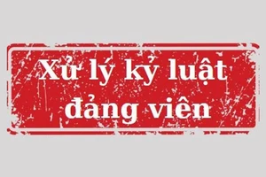 Bộ Chính trị, Ban Bí thư thi hành kỷ luật đảng viên có vi phạm, khuyết điểm