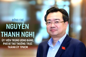 Đồng chí Nguyễn Thanh Nghị giữ chức Phó Bí thư Thường trực Thành ủy TPHCM