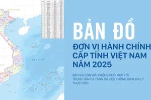 Bản đồ hành chính Việt Nam mới nhất
