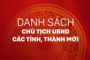Thủ tướng Phạm Minh Chính dự lễ công bố nghị quyết, quyết định của Trung ương và địa phương về sắp xếp đơn vị hành chính cấp xã, thành lập các tổ chức Đảng, chỉ định cấp ủy, HĐND - UBND - Ủy ban MTTQ Việt Nam TPHCM, phường, xã, đặc khu tại TP Hải Phòng, sáng 30-6. Ảnh: VIẾT CHUNG