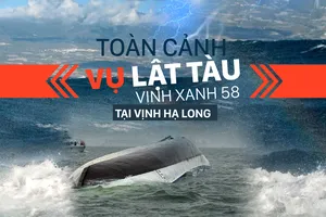 Toàn cảnh vụ lật tàu Vịnh Xanh 58 tại Vịnh Hạ Long