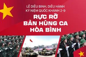 Rực rỡ bản hùng ca hòa bình 