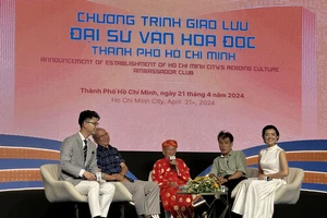 Giao lưu với các Đại sứ văn hóa đọc TPHCM 