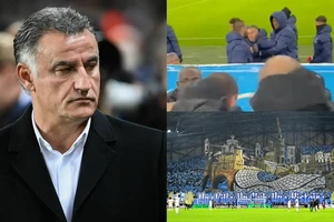 Christophe Galtier lời qua tiếng lại với CĐV Marseille