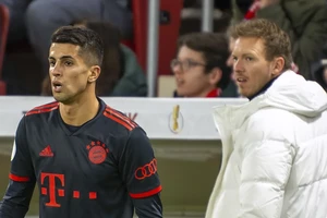 Joao Cancelo và HLV Nagelsmann