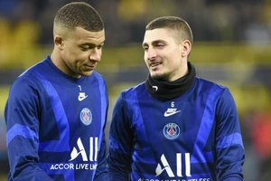 Verratti và Mbappe