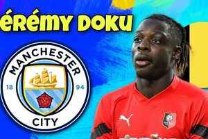 Jeremy Doku gia nhập Man City