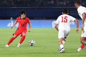 Lee Kang-in tại ASIAD 19