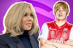 Đệ nhất phu nhân Brigitte Macron muốn tuyển Pháp triệu tập... Junya Ito