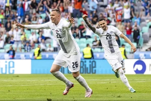 Josip Ilicic trở lại tuyển Slovenia và lập tức ghi bàn