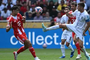 Bayern Munich thắng Auckland City 10-0 là minh chứng rõ nét nhất cho chênh lệch trình độ bóng đá tại FIFA Club World Cup 2025. Ảnh: AFP