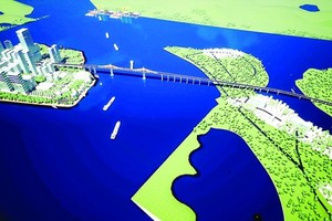 Construction of bridge over Thuan An Estuary starts