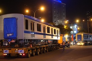 Delivery of 17 metro trains from Japan to HCMC to be finished