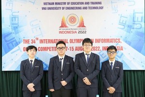 Vietnam wins four medals at 34th International Olympiad in Informatics