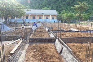 Quang Binh spends over VND12 bln on building schools for mountainous district