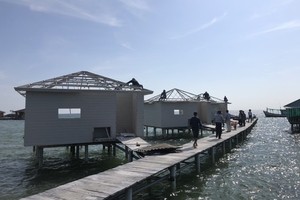 Investor dismantles works infringing on Phu Quoc marine protected area