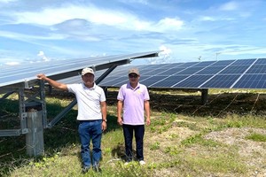 Trillion-dong solar power projects wait for going online