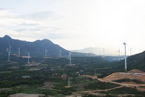 Many wind power projects in Quang Tri Province behind schedule