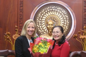 Relations between HCMC, US flourishing: official