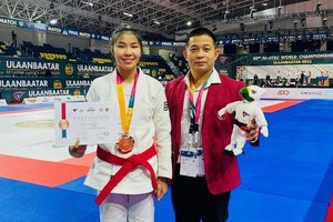 Vietnam wraps Ju-Jitsu World Championship with 1 silver, 2 bronze medals
