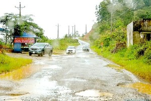 Highway 28B connecting Mui Ne - Da Lat in urgent need of upgrade 