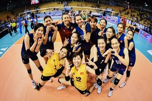 Awe-inspiring milestones of Vietnamese women's volleyball team in 2023 