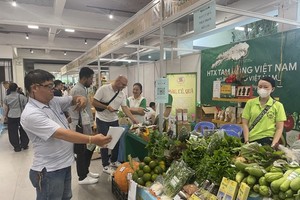 Organic farming area accounts for 0.5 percent of total agricultural land