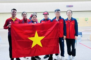 Trinh Thu Vinh wins bronze medal at 2023 Asian Shooting Championships