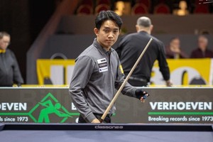 Chiem Hong Thai enters knock-out stage of Veghel World Cup 3-Cushion 2023