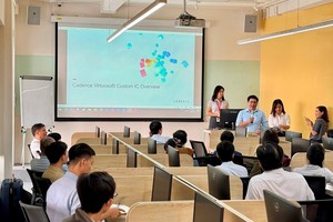 IC design training course for university lecturers kicked off in HCMC