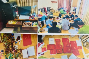 Management digitization for diplomas, certificates