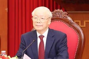 Party leader holds phone talks with Russian President