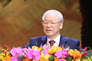 Party leader of Vietnam extends New Year greetings to Laos, Cambodia