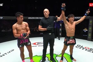 Nhat beat Muay Thai prodigy Ghazali at ONE Championship 