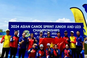 Vietnam scores big at Asian U23 canoe championships