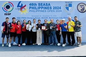 Vietnam shooting wins first gold at 46th SEASA Shooting Championship