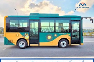 HCMC introduces 17 feeder bus routes for Metro Line No.1