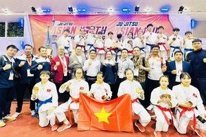 Vietnam wins 7 U14 golds at Ju-Jitsu Asian Youth Championship 2025